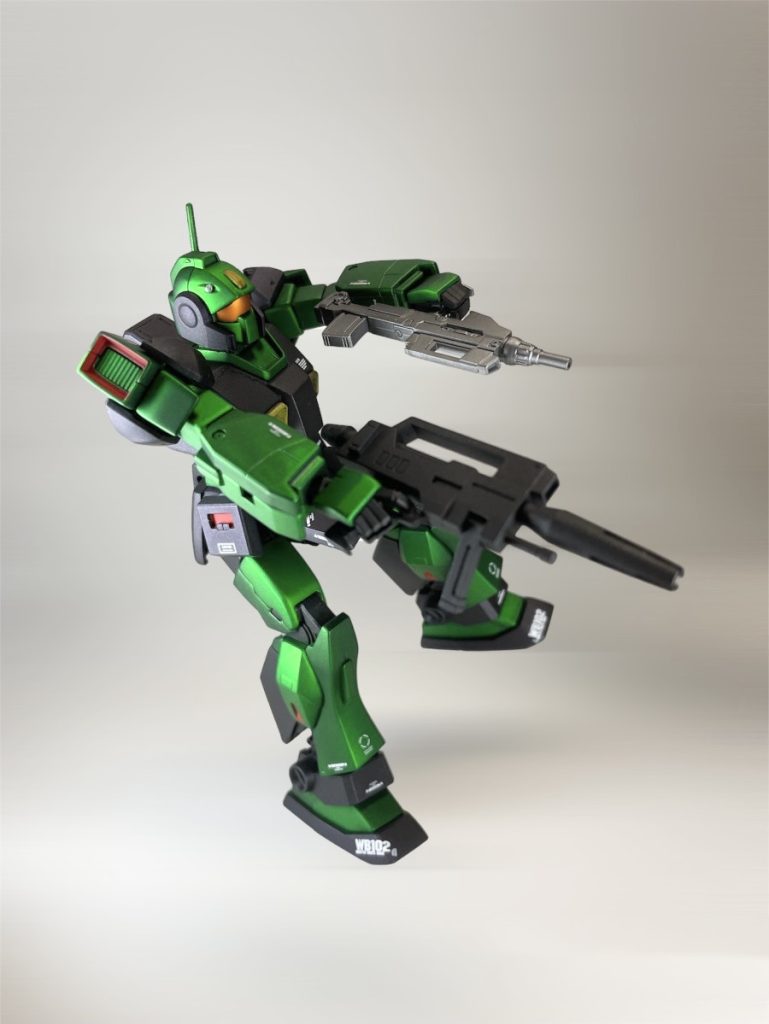 2丁拳銃バージョン☆この子片足で立つんですよね☆