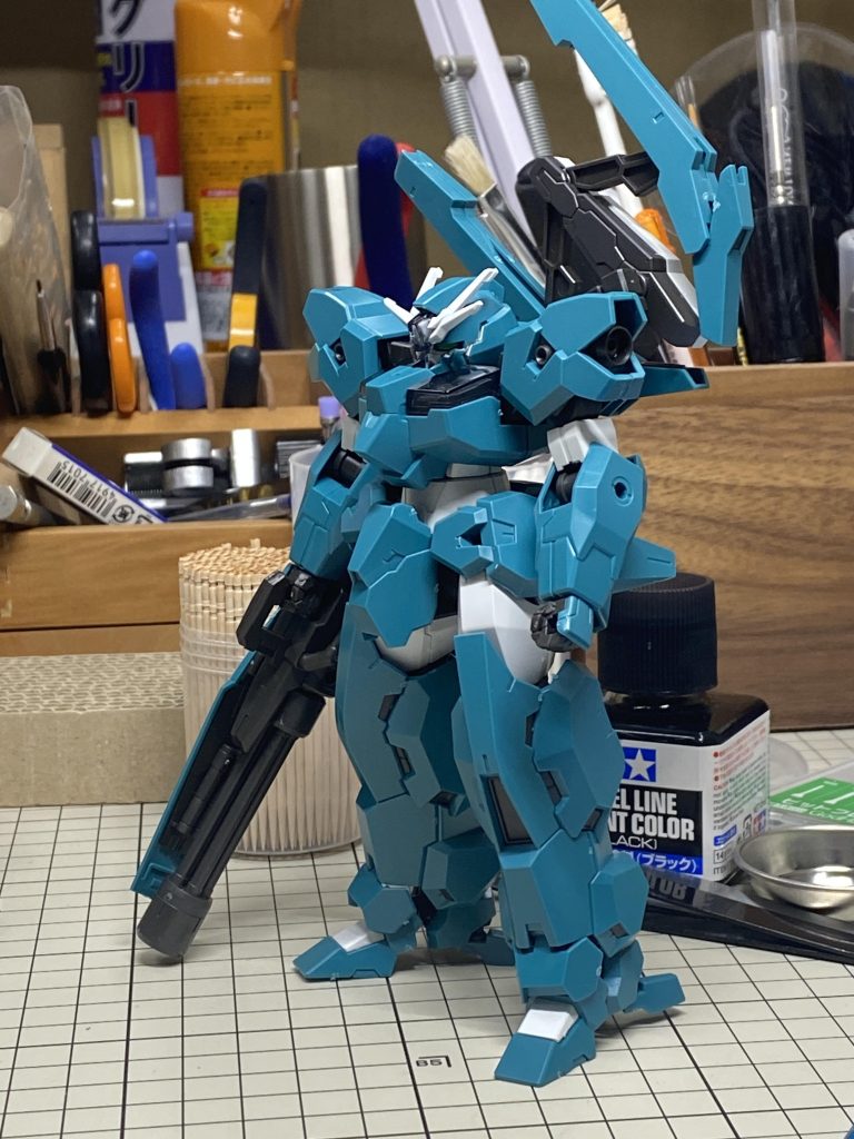 素組み、もともとがマッシブでかっこいい。