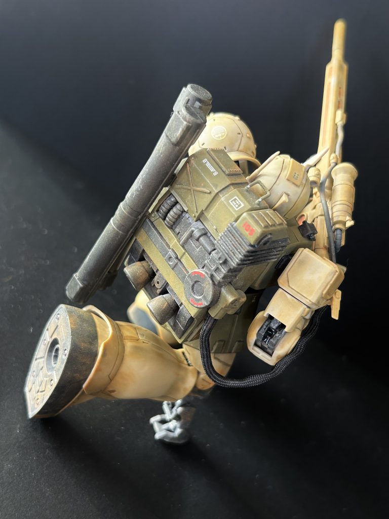 バックパックにもディティールアップを少々