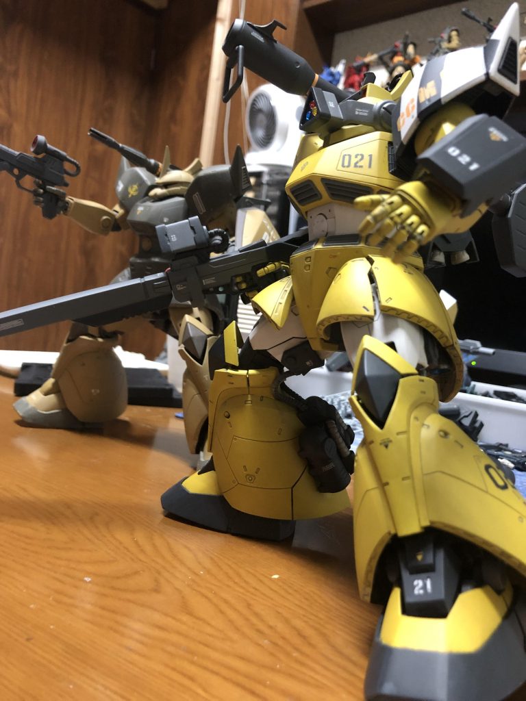 ジャイアントバス射撃体制