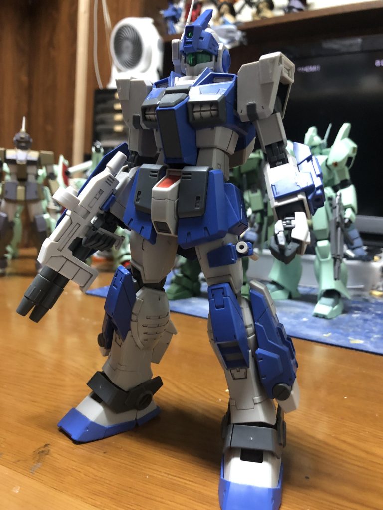 RGM-79DO ジムドミナンスです。墨入れのみです。