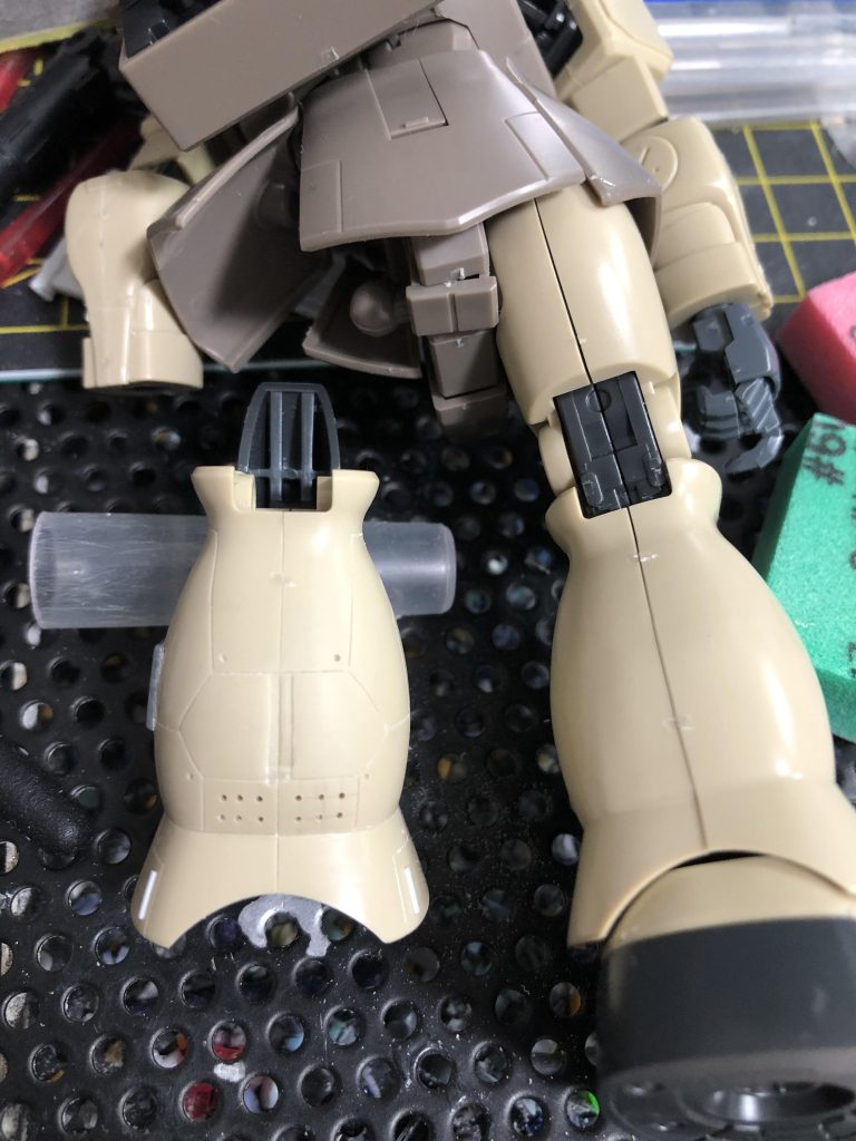 スジボリの比較です。