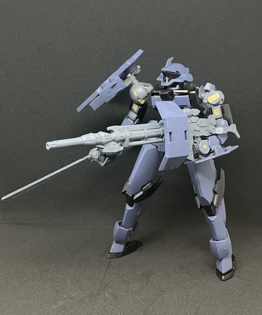 一枚武装①シールド付汎用ライフルこれはたいして苦労しませんでした