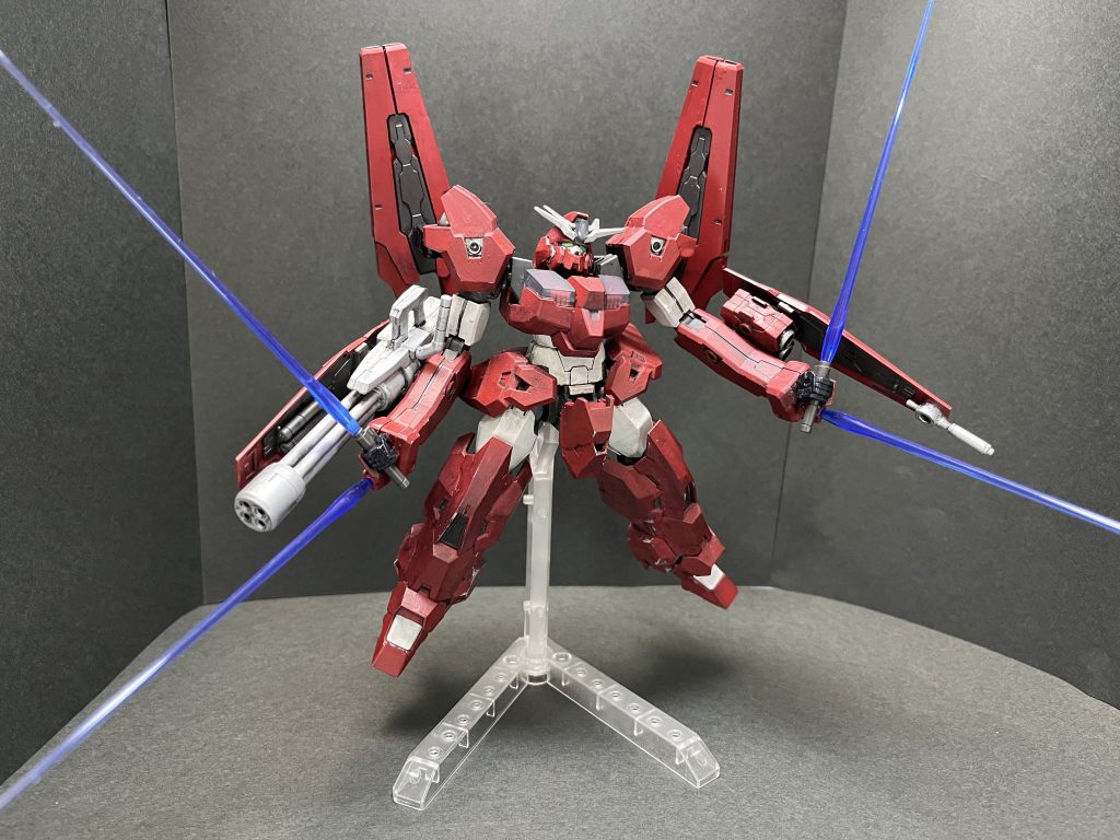 ソフィ『ママから貰ったルブリスにこんな…ムカつく痛い、お菓子食べたい、ああぁウザい!…殺す。チュチュ『なんて耐久力してんだよ。フェルシー『ならもう一度当てればいいだけ!でしょ?チュチュ『分かってんな相棒!仕掛けんぞ!ソフィ『雑魚の分際で調子のってんなぁぁぁ!次回 黒いエアリアル、デビルガンダム戦へ