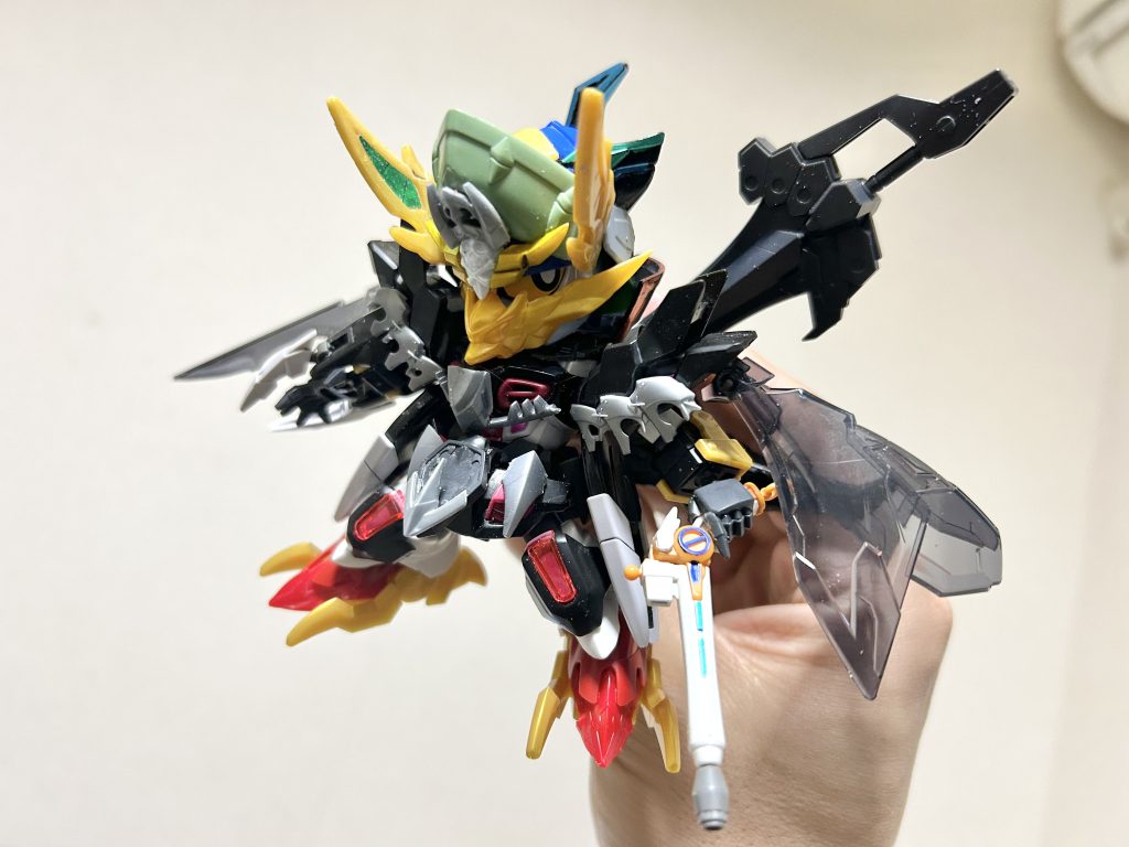 塗装前。何のパーツを使っているか分かり易いかも。