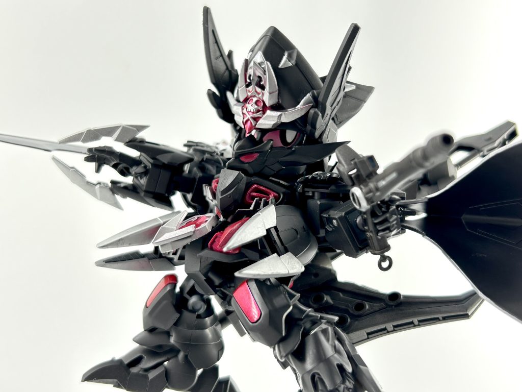 腰のアンカーも発射状態を取ることができます。