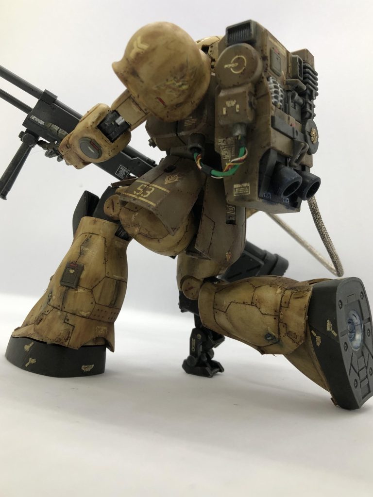 兵士目線っぽく。このアングルめちゃくちゃカッコよくないですか?