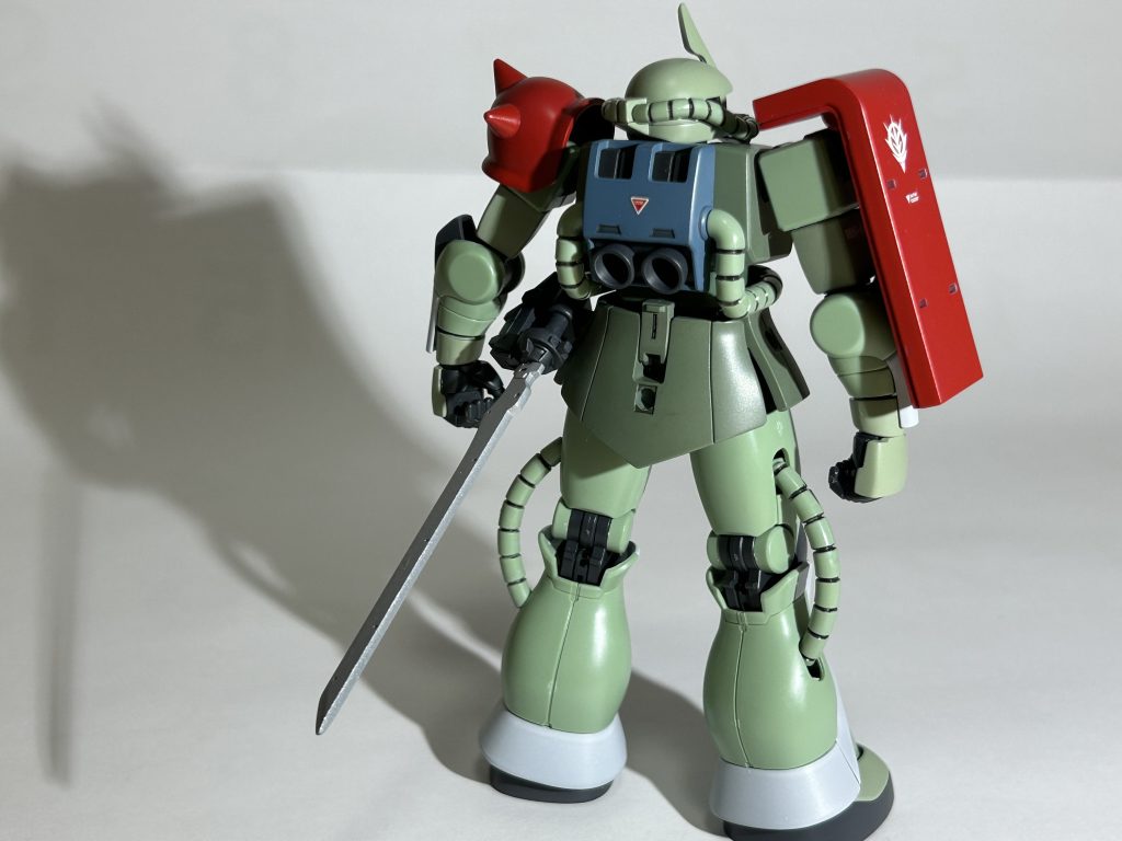 グリーンの部分は全部は塗装も表面処理もしてません。カロリーOFFの製作。