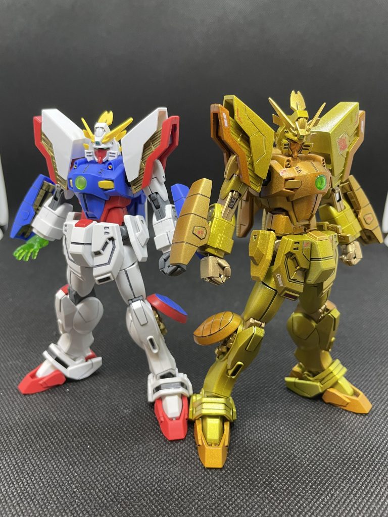 素組のHGと比較真のスーパーモードはスタイルも改修しています