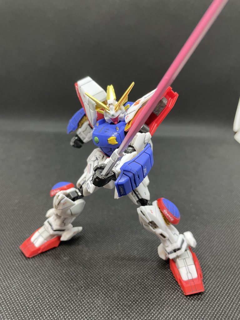 Gフレームは特に加工してません部分塗装で情報量を増やす程度