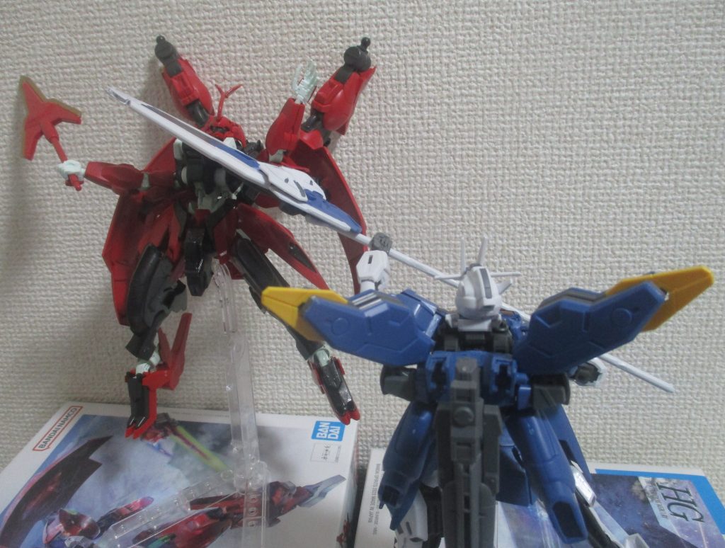 その間に、ガンビットを分離させ、トライデントと合体。エスカッションメイスで反撃。強烈な一撃をバルベリトに叩き込む。