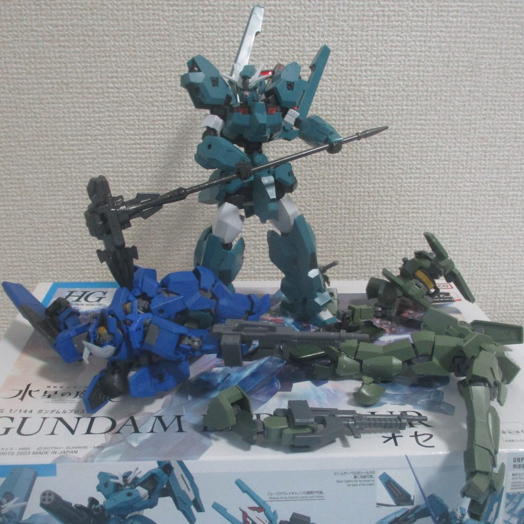 マイニングドリルで圧勝したオセ!ソフィ「ガンダムフレームは、最高の暴力マシーンだねっ!!」