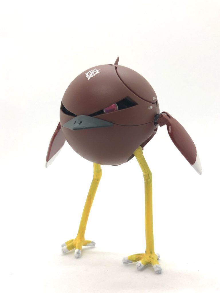 製作途中でどうしても作りたくなってしまいまして…脚と翼をd(￣ ￣)