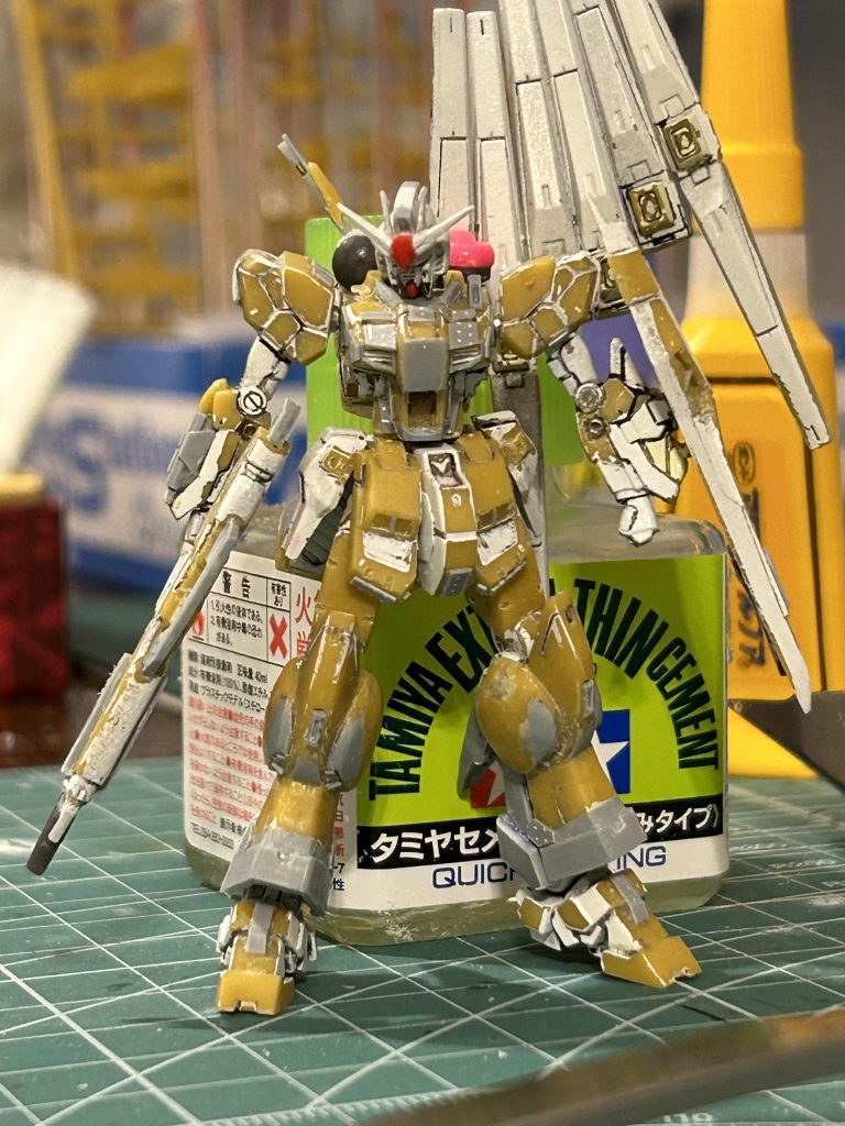 当初は簡単フィニッシュにするはずだったんですが、結局ほぼ全身いじってますね😅