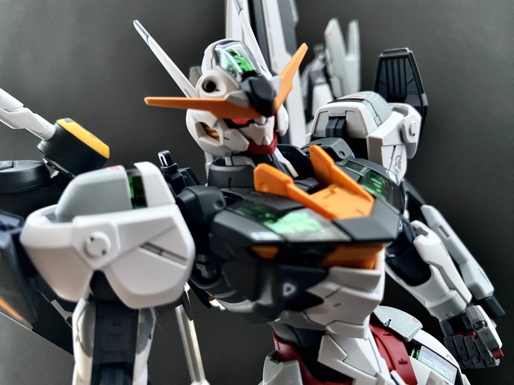 〜エンディング〜 ……数年後、地球。元はそれなりの街だったのだろう。小さなビルや、家屋、車や電柱が様々な種類の植物に覆われている。人の住まなくなった街。そんな中、一際目を引く物体がある。巨大な人、巨人、周りの建物ほどでは無いにしろ、その身にツタを這わせ、所々花も咲いている。MS。かってエアリアルと呼ばれていた。片膝をつくように佇む巨人の足元に、それを見上げる人の姿があった。背に大きなカゴを背負っている、その中には、大きく丸々と実ったトマト。麦わらで編んだ帽子から流れ出る銀色の髪が、太陽の光をキラリと反射させる。 ミオリネ・レンブランだ。 この街の中で二人、畑を作り生活している。まだ住めそうな建物が多い為、屋根の心配もない。学生だった頃の仲間達もたまに、…いや、頻繁に顔を出すので寂しさも無い。 もう動く事のないエアリアルの足元で一時の休憩をするミオリネの耳に、ここ辺りではあまり聞く事のない音が聞こえてくる。小型の電動バギーの音だ。その音は今、ミオリネのいるこの通りをこちらに向かって来るようだ。トコトコと頼り無い音で現れたバギーは、センサーにより、前方の障害物、ミオリネ。を検知して止まる。その止まったバギーの運転席側の窓が開く、そこから一人の青年が顔を出した。 現れた顔を見たミオリネは息をのむ。よく見知った顔。シャディク・ゼネリだ。しかし、なにやら様子がおかしい。まるでバギーがなぜ止まったのか分からないというように、辺りを伺っているのだ。 …あの、おもわず声を掛けてしまう。その瞬間、シャディクは、初めてそこに人がいることに気づいたかのように、なぜバギーが止まったのか気づいたらかのように、ミオリネを、ミオリネの「方」を見る。そして、ミオリネも見てしまう。気付いてしまう。彼の紺碧の瞳は、両方ともその光を失い、白濁の光を湛えている。視力を失っているのだ。シャディクは、目の前にいるのがミオリネだと知らずに言う。「すみません、この先に街があると聞いたのですが。オートナビの調子が悪くて」 バギーの助手席に座り、オートナビの設定を直し、バギーを降りると、ミオリネは、先程まで立っていた場所に戻り、声をかける。ミオリネ「ええ、この道を行くと、半日ほどで着くと思います。…今は、お昼前なので日が暮れるまでには着きますよ」 その言葉に満足したのか、シャディクは少しズレた方を見ながら、なにか言いたそうな顔をして、ありがとう。と小さな、しかししっかりとした声で、礼を言うと。バギーを走らせる。トコトコと頼り無い音で遠ざかってバギーを、シャディクの背を見るミオリネは、それ以上、何も言うことが出来なかった。〜了〜