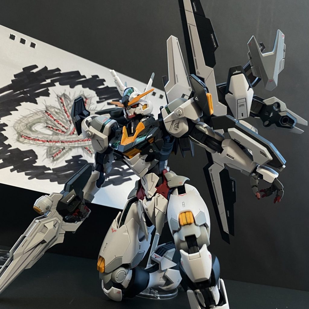 ガンダムエアリアル 改修型｜コビト少佐さんのガンプラ作品｜GUNSTA（ガンスタ）