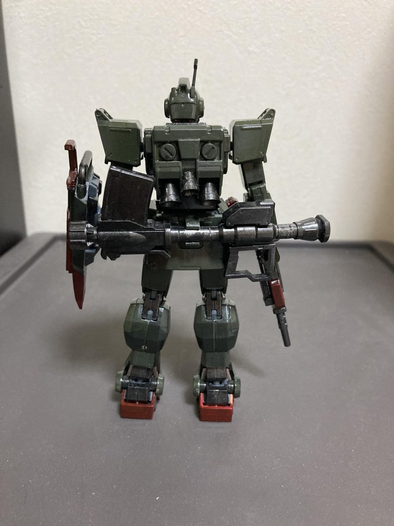 背面背面にはバーニアを追加しています