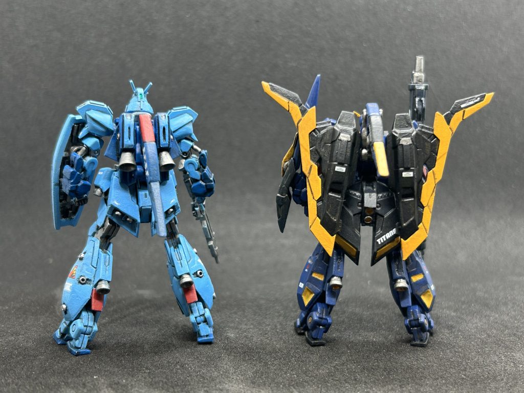 お気に入りのバックショット。こう見るともう別物ですね！😆