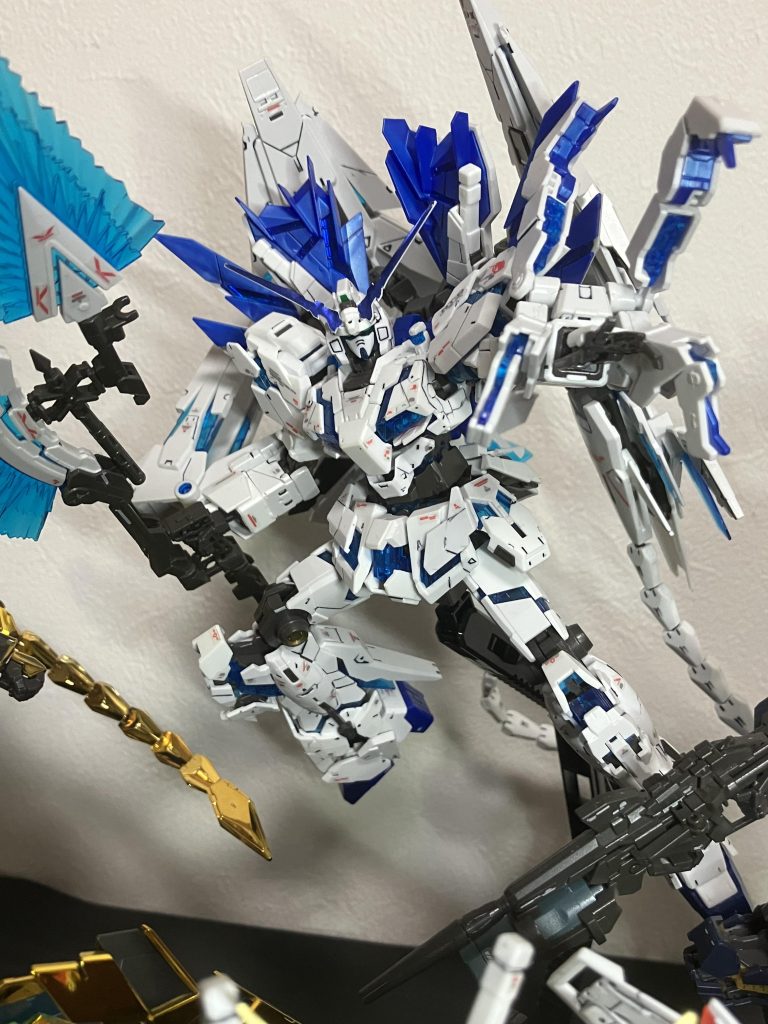 最初に作り始めたのはペルフェクティビリティです武装てんこ盛りの個人的に1番好きですなゴツいの大好き