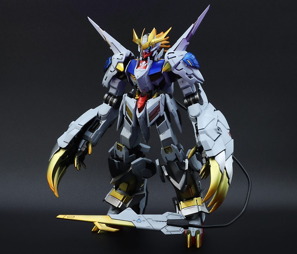 ルプスレクスをより獣に近づけるように四肢の大型化と髪をつけることだけにしました🐺胴体はそのままの方が全体的なバランスが良かったです😁