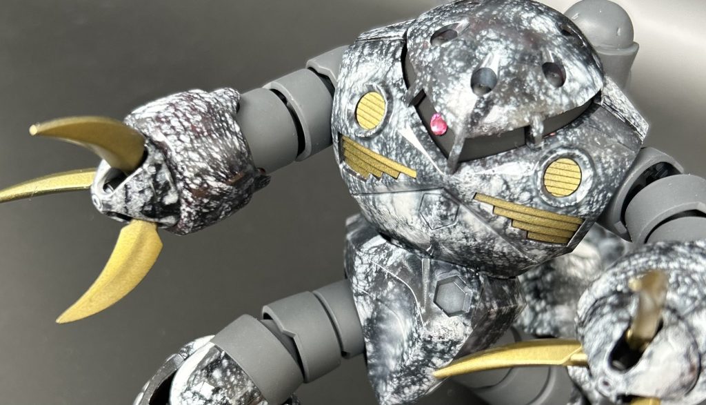 HG ズゴック（大理石塗装）–5枚目/制作者：ホイーラー