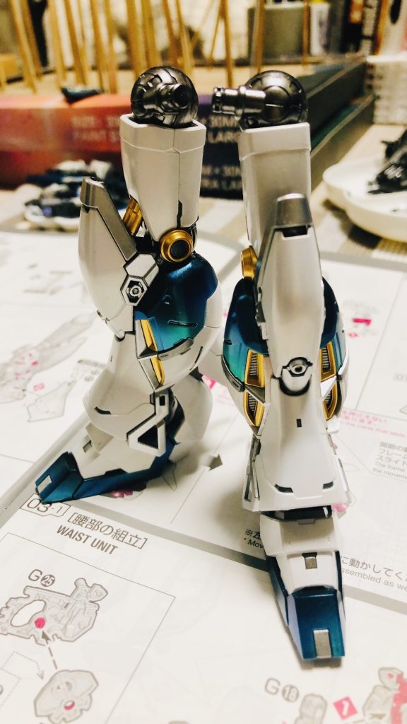 RG Hi-νGUNDAM “Aurora”–2枚目/制作者：Ken