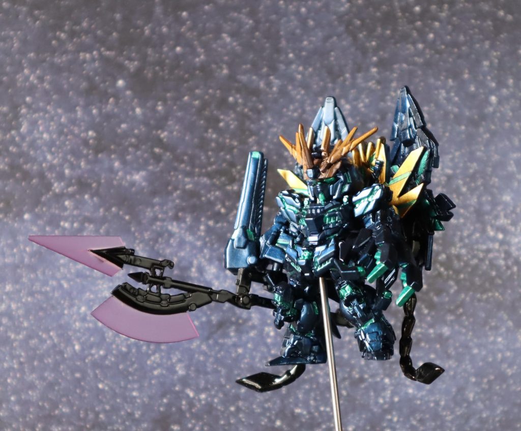 こちらも、バンシィをベースに作成しました。アームド・アーマーＤＥは、バンシィノルンのものを使用。