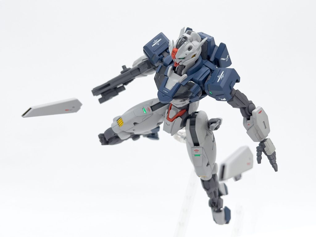 以上エアリアル軽装改修型(エアリアル・リエア)です。ちなみに名前は原型にある改修型(REBUILD)となんか軽そうな響きの「AIR」です。エアリアルリエアってなんか洒落の効いた響きでしょう?