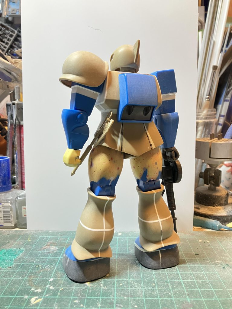 旧キット1/100 リアルタイプ 旧ザク–8枚目/制作者：蒼き鷹