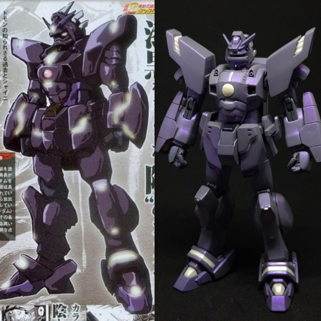 Comparison with original art work