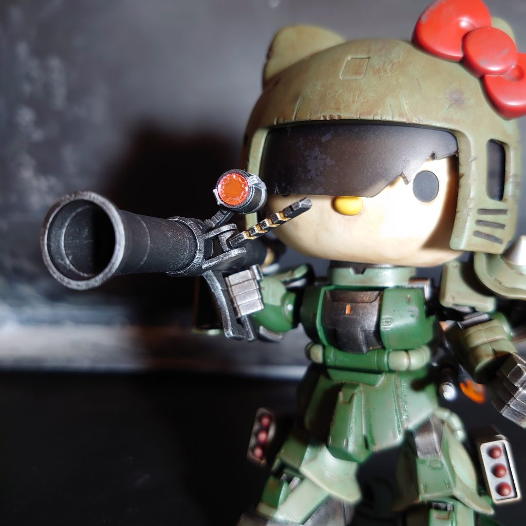 俺のバズーカから逃げ延びたヤツはいねぇ…キティ。