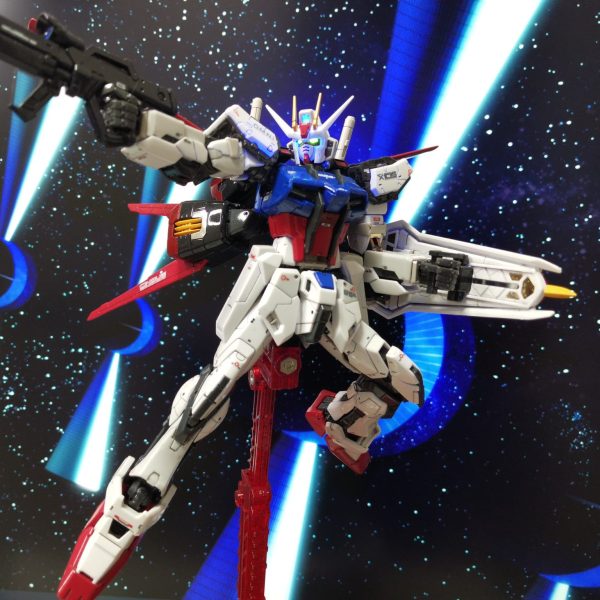 1/144 RG エールストライクガンダム 光沢塗装