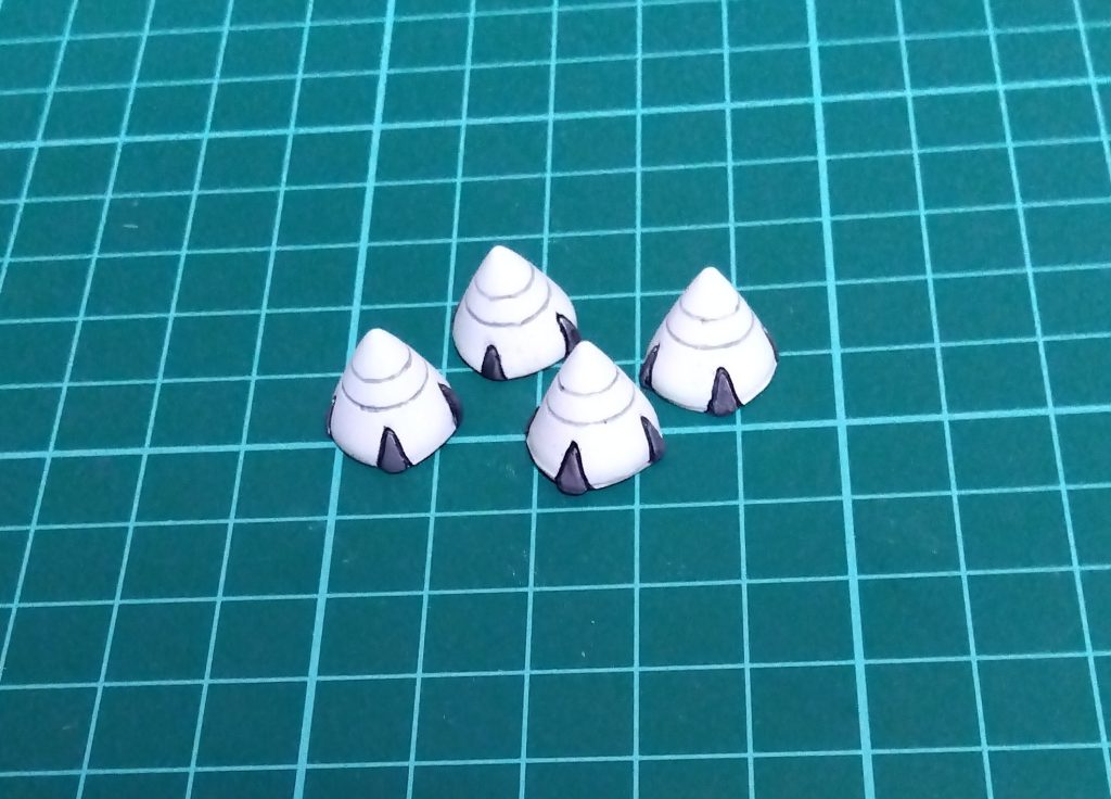 ブースター用コーンスラスターをレジン複製してみたり