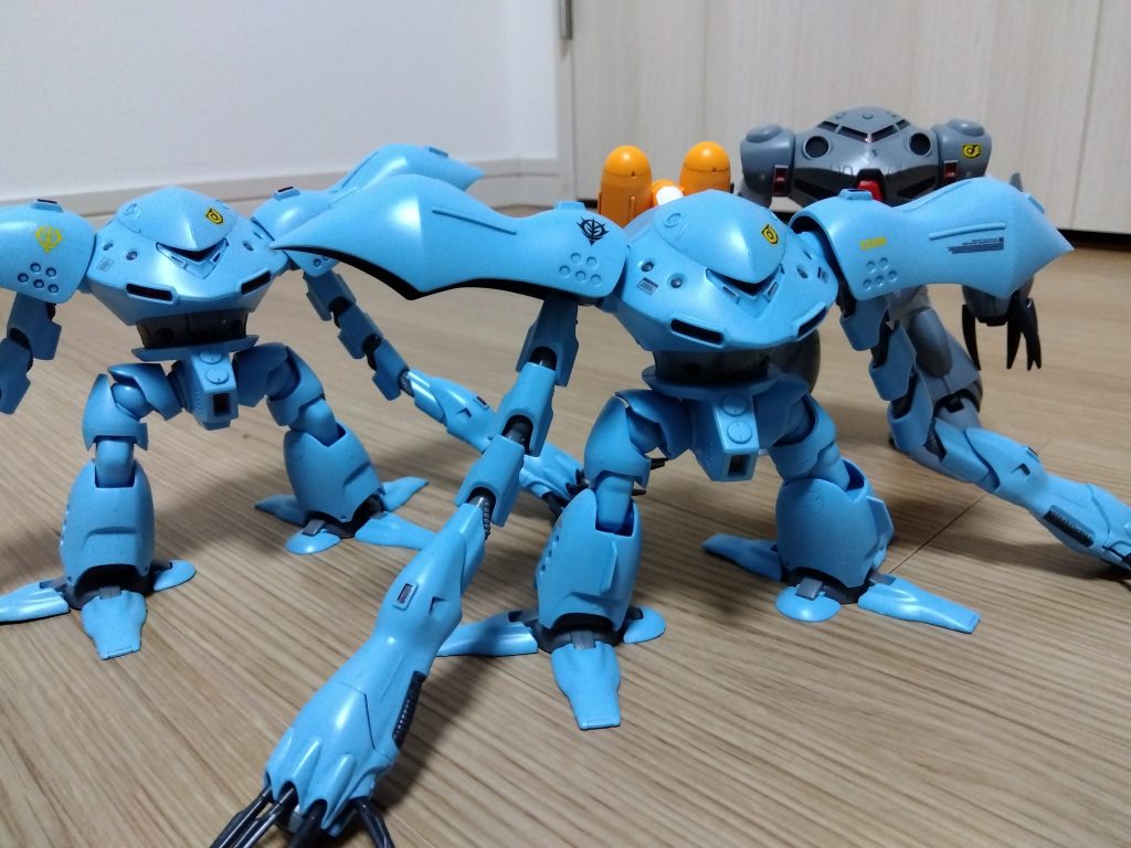 ハイゴッグ1体目、ズゴックEと。