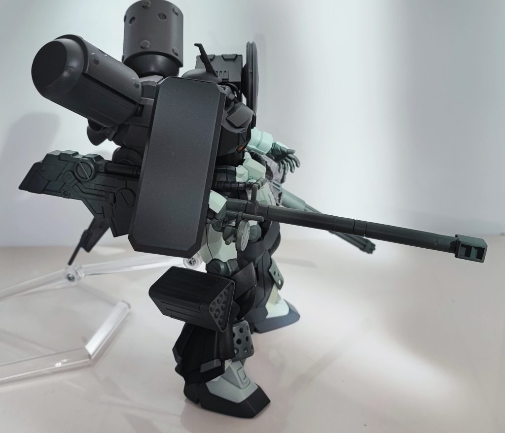 盾とランブル砲は2色で迷彩ぽくしてます。