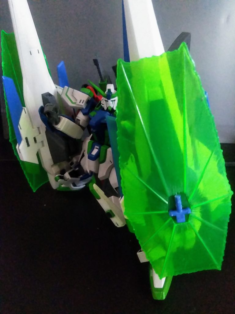 『完全攻撃形態』と言った、舌の根も渇かない内に防御形態となります😆《『Su,Te,Ra,』ウェポンシステム》『GIGAソリドゥス フルゴール』×2基