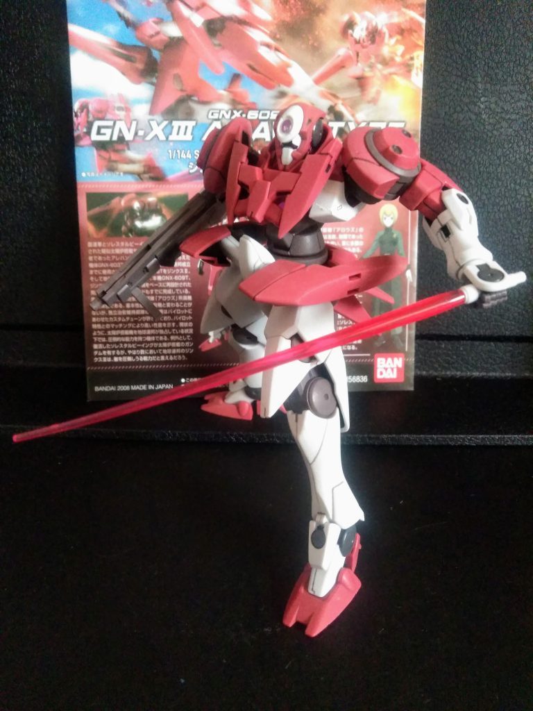 なので安定の『GN ビーム サーベル』抜刀の図😤