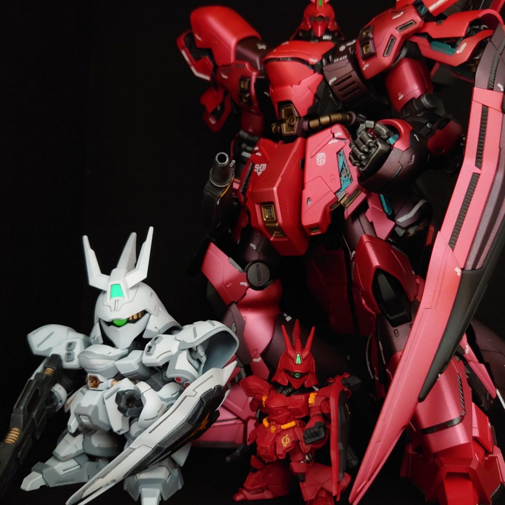 BB戦士　サザビー White Color Ver.–6枚目/制作者：plamorumo