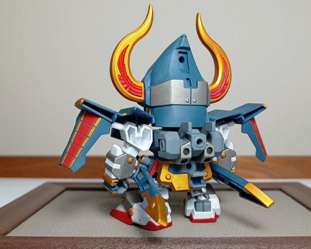 背面からも一応。前から見えない肉抜きは見ないことに。