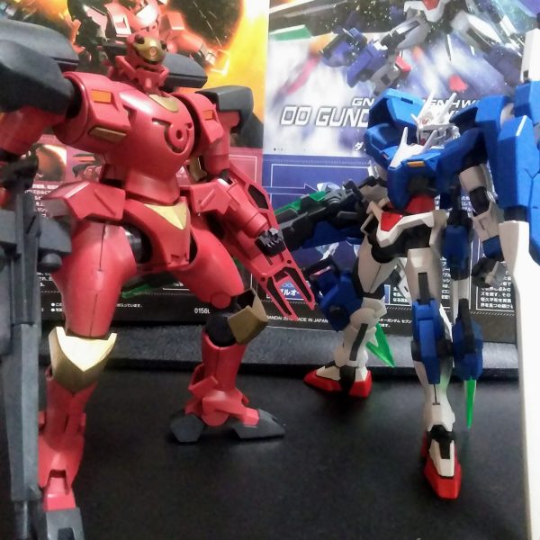 HG ダブルオー ガンダム セブンソード/G & アヘッド