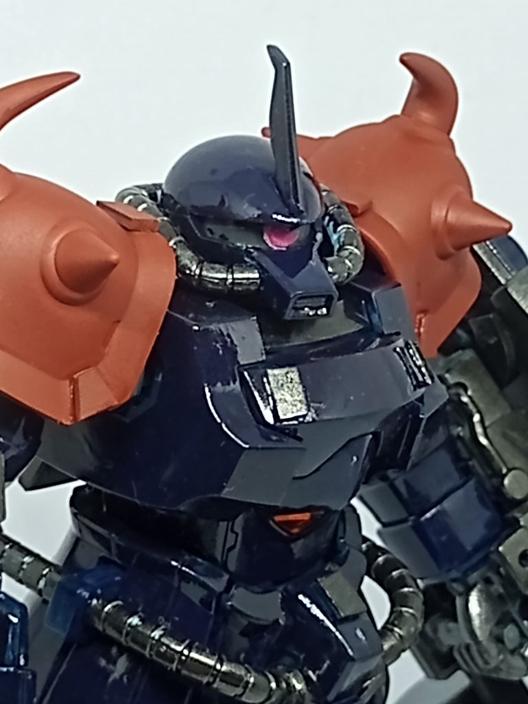 モノアイは、百均のシールです。全然変わります!オススめです。最後までご覧いただきありがとうございましたm(_ _)m