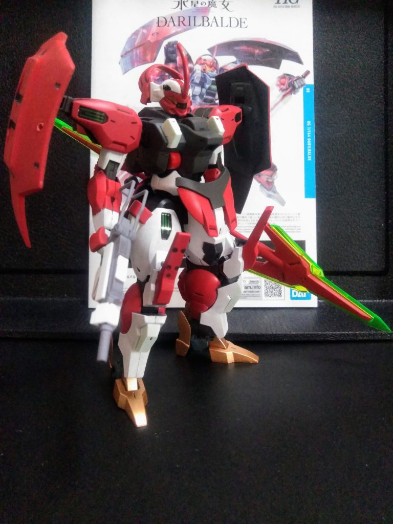 今更ながら、『ダリルバルデ』をコサエテみました😊 『ディランザ』がポッチャリだったので、イメージ的にはガリかと思い込んでいました🧐