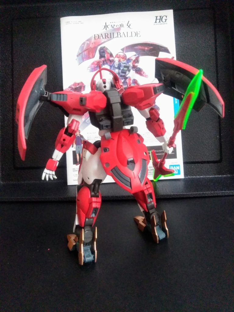 まぁ、終わった事だし『この子成りに楽しめばいいや』と😆　　　　　　　　　　　             さすが『水星キット』組み立て易いし、良く動く！😁