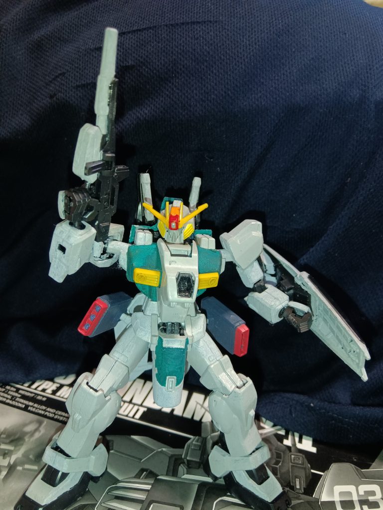 さすが旧キット、かなり動かない