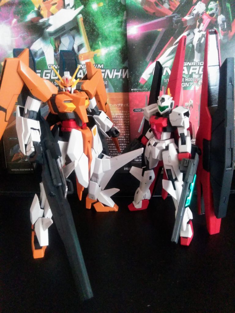 HG アリオス ガンダム GNHW/M & GN アーチャー