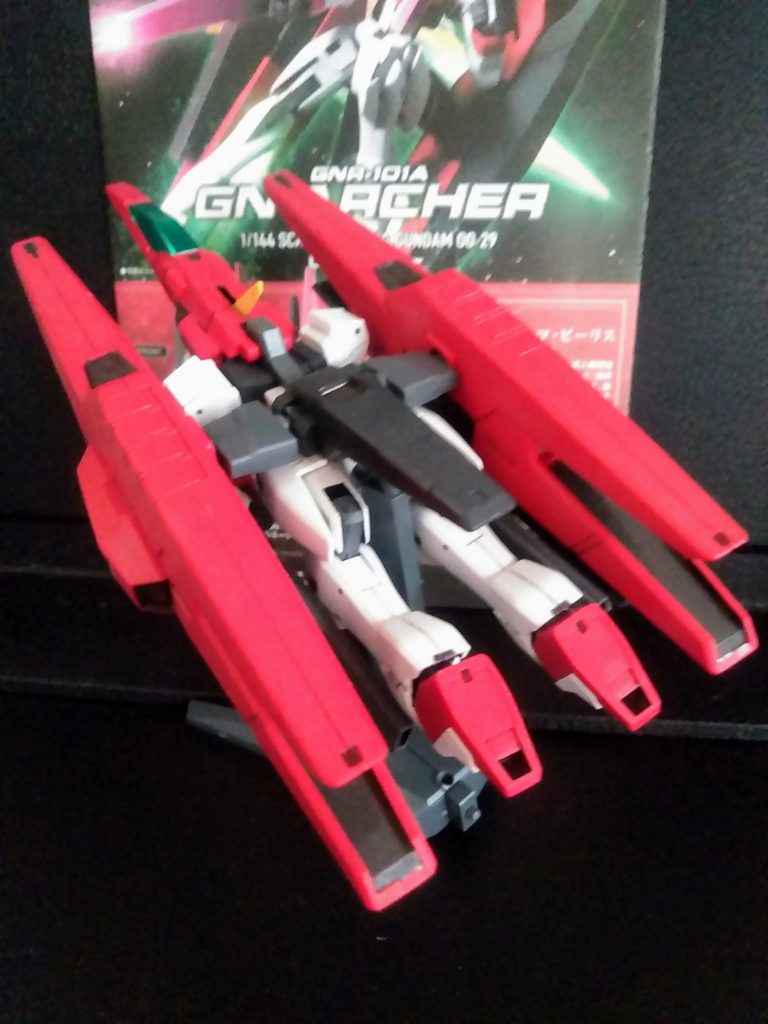 後ろからはコンナ感じ……まぁMSの変形の定番ですよね😂