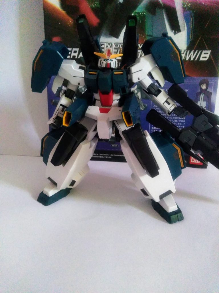 『超ポッチャリ系』のこの子、パイロットの『ティエリアくん(さん?)』とのギャップが何ともいいアジを出しています😆 ホントこのスタイルはモロ自分好み🤤💗『GN フィールド展開!』