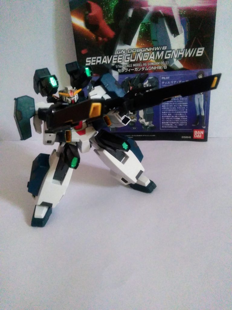 ハイ。お約束の『フル バースト!』 名前の由来のGNHW/B(ビーム) と成ります