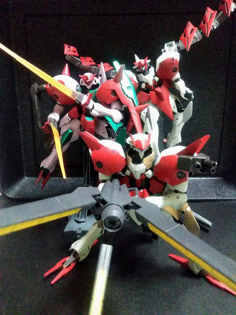 矢張、『トリプルアタック』はヤらねばなるまい!🤣 良い感じで役割分担が出来ています🤔お目汚し ありがとうございました。