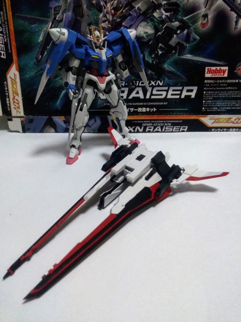 ハイ。又も付録キットと相成ります😁　　       その名も『ザンライザー改造キット』　　       カテゴリーは『MSV』になりますね😊             因みにこの子は『ザン ユニット』